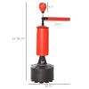 Soozier Speed Bag Trainer boxing reflex bag with Rotating Flexible Arm Speed Ball for Adult & Kids